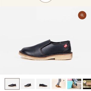 Duckfeet Falster black leather shoes